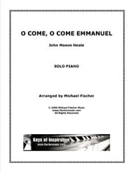 O Come O Come Emmanuel piano sheet music cover Thumbnail